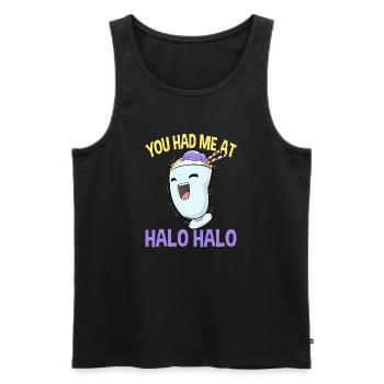 Halo Halo Philippinen philippinisches Essen Kawaii - Männer Premium Bio Tank Top - Schwarz - Vorne - Michal (187cm)