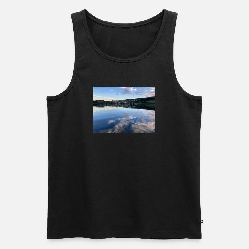 Schalkenmehrener Maa - Männer Premium Bio Tank Top - Schwarz