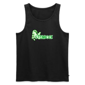 Horoskop Steinbock Esoterik Aberglaube Tierkreis - Männer Premium Bio Tank Top - Schwarz - Vorne - AI Model Male 178 light (178cm)