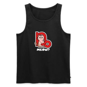 Sternzeichen Cool Horoskop Statement Steinbock - Männer Premium Bio Tank Top - Schwarz - Vorne - AI Model Male 178 light (178cm)