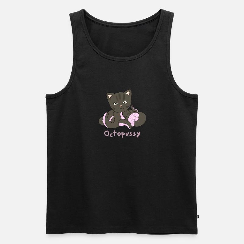 Octopussy - Männer Premium Bio Tank Top - Schwarz