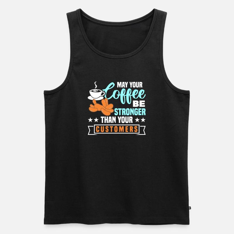 Ballon Twisting Design - Männer Premium Bio Tank Top - Schwarz