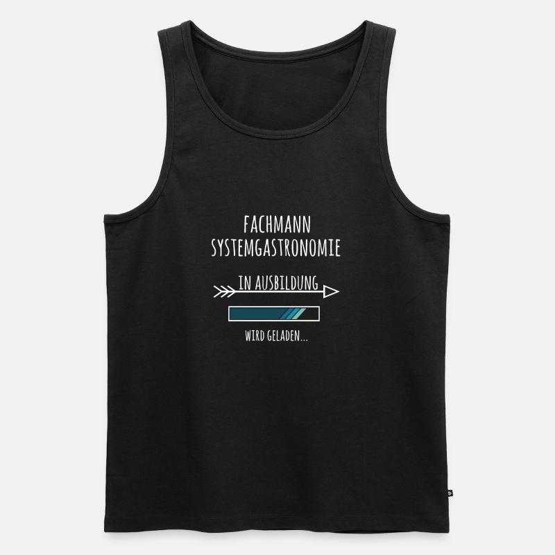 Fachmann Systemgastronomie Ausbildung Beruf - Männer Premium Bio Tank Top - Schwarz