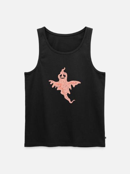 Ghost Halloween - Men's Premium Organic Tank Top - black