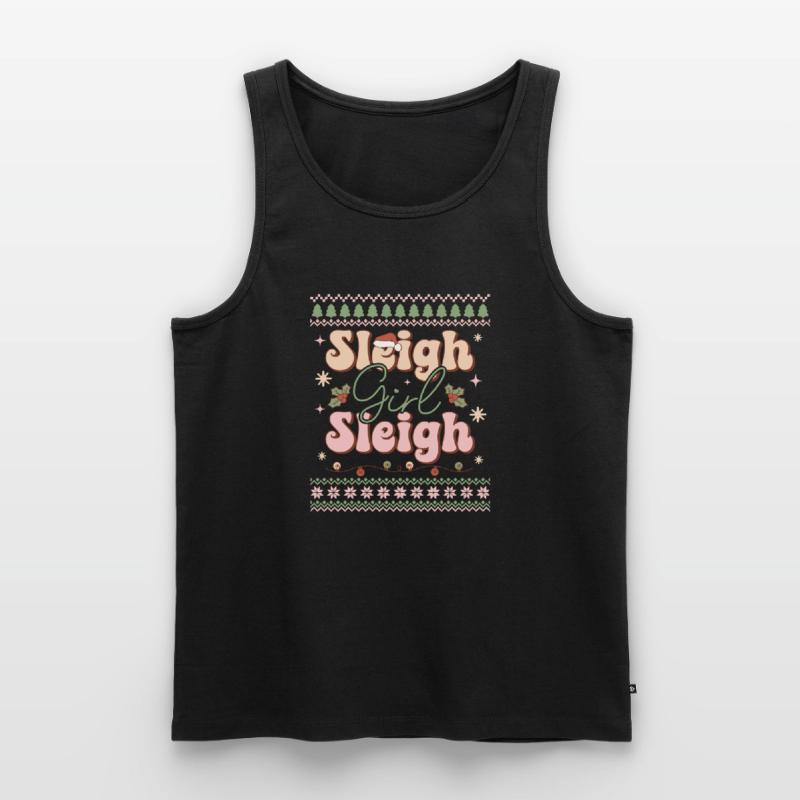 Pull de Noël moche Débardeur bio Premium Homme