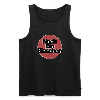 Nocturnal Moods Saying Design - Men's Premium Organic Tank Top - black - Front - AI Model Male 178 light (178cm)