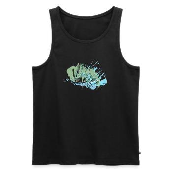 Skater - Männer Premium Bio Tank Top - Schwarz - Vorne - AI Model Male 178 light (178cm)