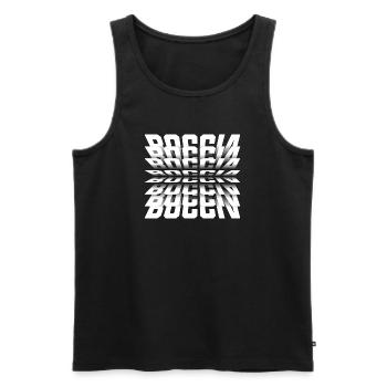 Bocce player clothing with bocce balls bocce - Men's Premium Organic Tank Top - black - Front - Michal (187cm)