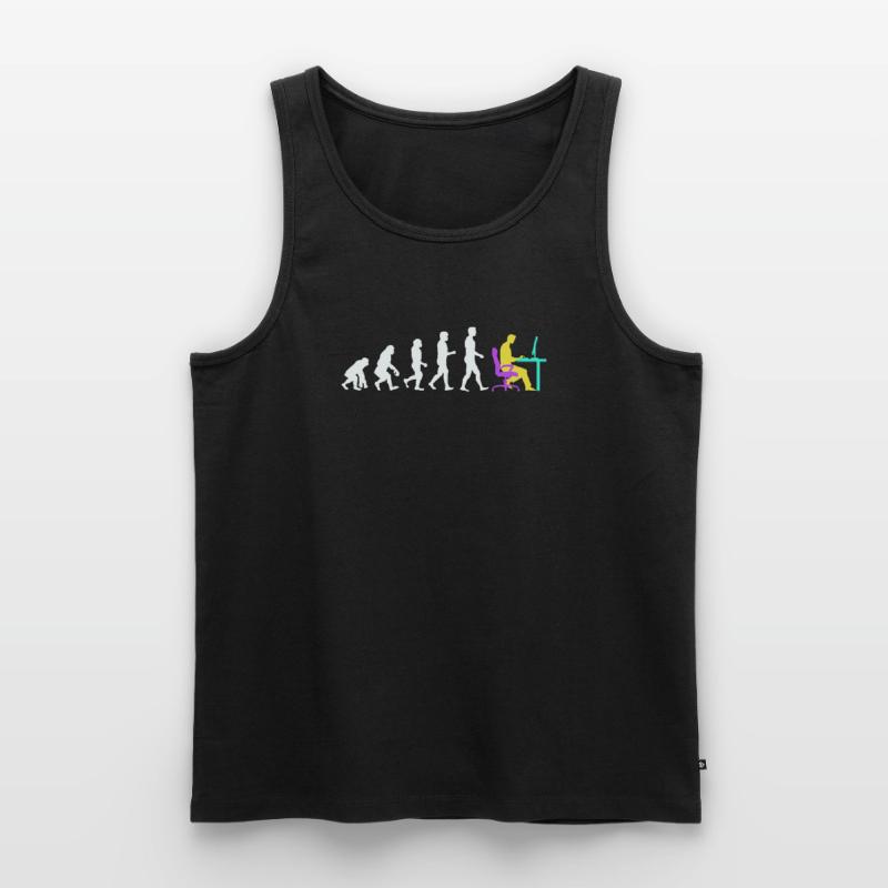 Developer Evolution Computerfreak Open Source Männer Premium Bio Tank Top