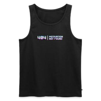 Developer Coden Skripting Lustige Sprüche Debug - Männer Premium Bio Tank Top - Schwarz - Vorne - Michal (187cm)