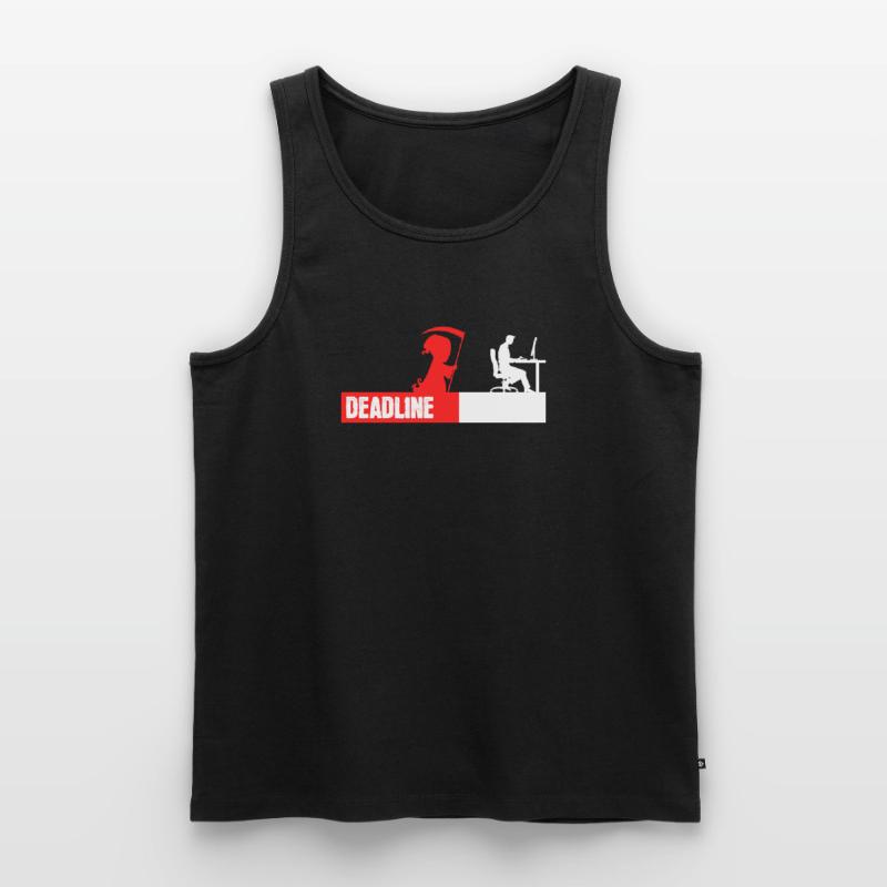 Computerfreak Developer Coden Statement Skripting Männer Premium Bio Tank Top