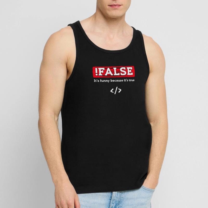 Debug Scripting Statement Développeur Code Nerd Débardeur bio Premium Homme