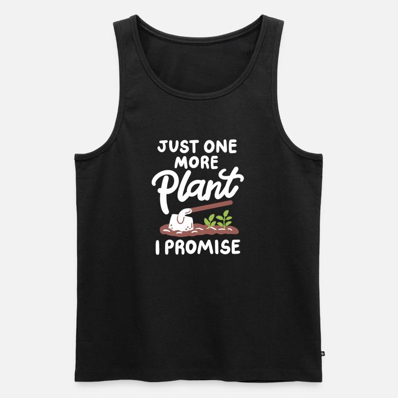 Gartenarbeit Gärtner - Männer Premium Bio Tank Top - Schwarz