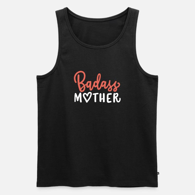 Mama Muttertag - Männer Premium Bio Tank Top - Schwarz