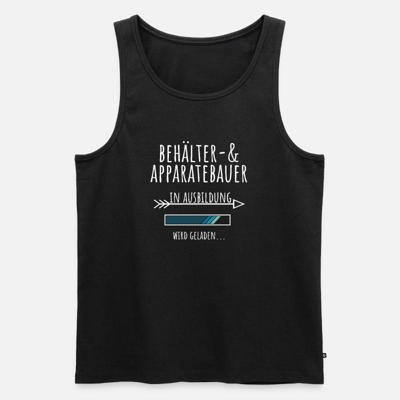 Behälter und Apparatebauer Ausbildung Beruf - Männer Premium Bio Tank Top - Schwarz