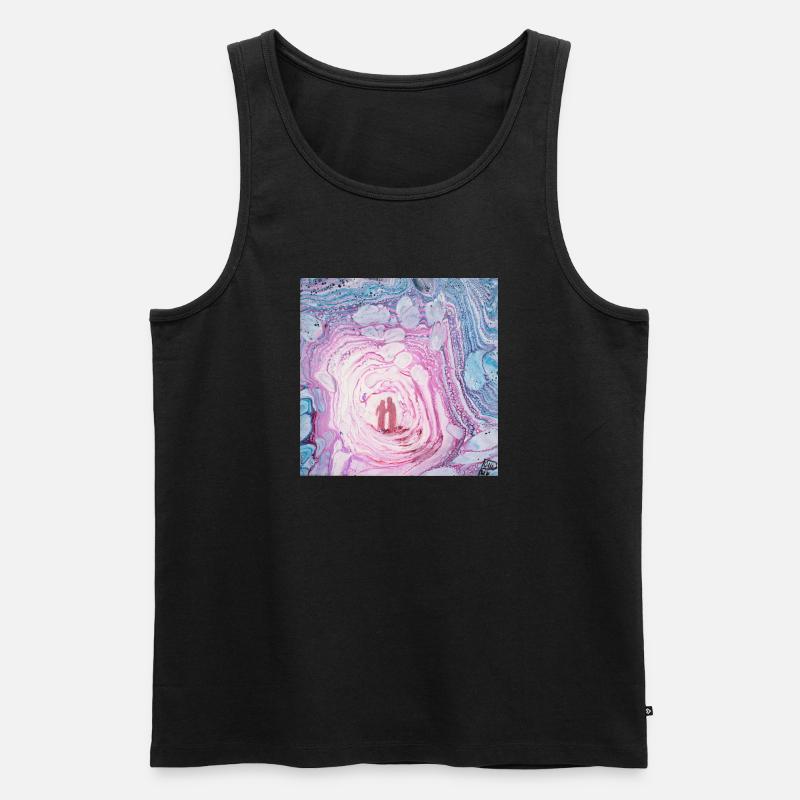 Mystischer Ort - Männer Premium Bio Tank Top - Schwarz