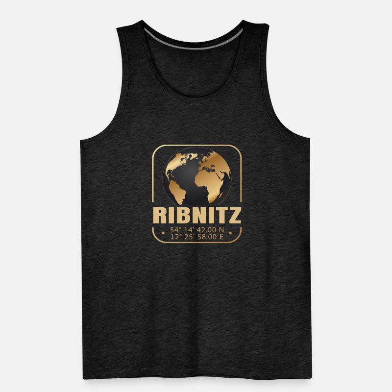 Ribnitz Männer Premium Bio Tank Top
