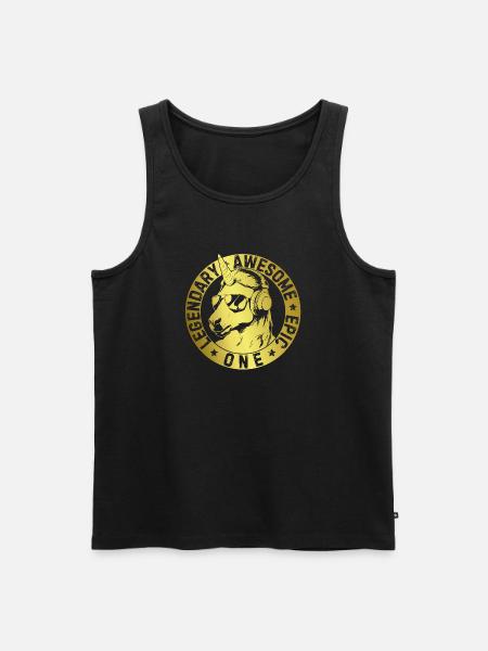 LEGENDÄRES, GROSSARTIGES, EPISCHES - Männer Premium Bio Tank Top - Schwarz