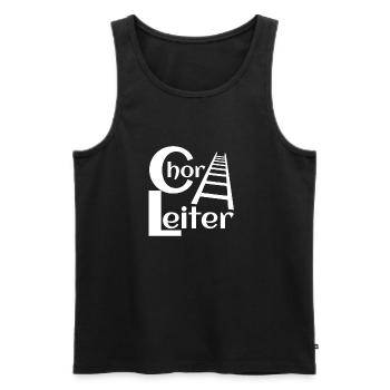 Chorleiter Chor Leiter Chorleiterin Dirigent - Männer Premium Bio Tank Top - Schwarz - Vorne - Michal (187cm)