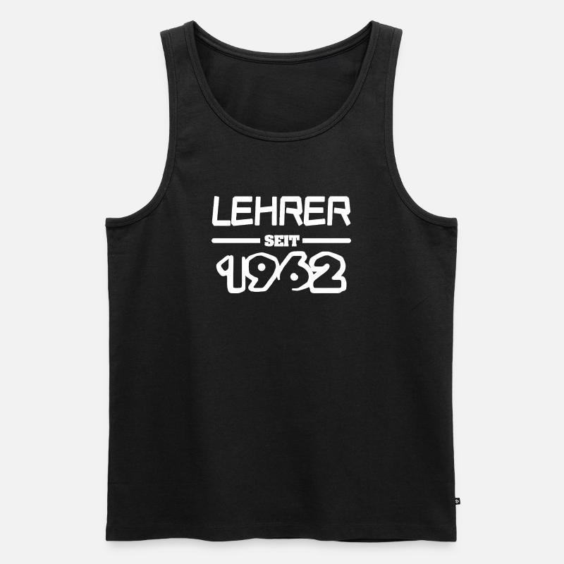 1962 - Männer Premium Bio Tank Top - Schwarz