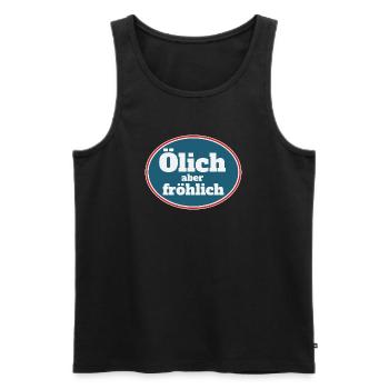 Workshop car mechanic sayings - Men's Premium Organic Tank Top - black - Front - Michal (187cm)