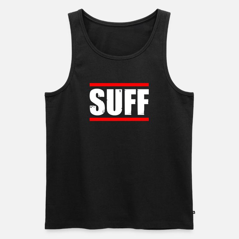 Suff Biertrinker Bierliebhaber Bier - Männer Premium Bio Tank Top - Schwarz