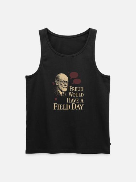 Future psychologist diagnose me - Men's Premium Organic Tank Top - black