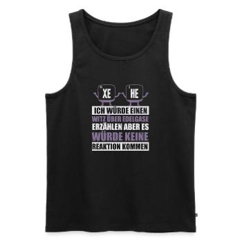 Whiskey Saying Whiskey Drinker Whiskey Lovers - Men's Premium Organic Tank Top - black - Front - Michal (187cm)