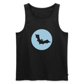 Halloween - Männer Premium Bio Tank Top - Schwarz - Vorne - Michal (187cm)