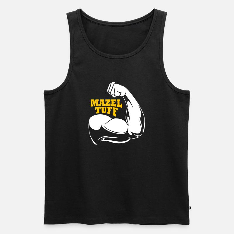 Hanukah Hanukkah Chanukkah - Männer Premium Bio Tank Top - Schwarz
