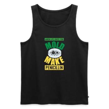 Biology Teacher Biologist Microbiology Biologist - Men's Premium Organic Tank Top - black - Front - Michal (187cm)