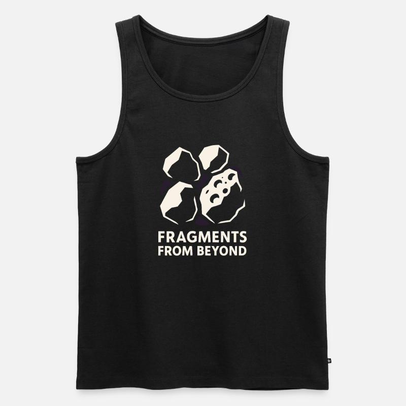 Meteoritskollektor Gefallen Stern Kosmisches - Männer Premium Bio Tank Top - Schwarz
