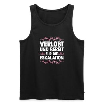 Bachelor Party Team Bride Hen Party - Men's Premium Organic Tank Top - black - Front - Michal (187cm)