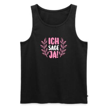 Bachelor Party Team Bride Hen Party - Men's Premium Organic Tank Top - black - Front - Michal (187cm)