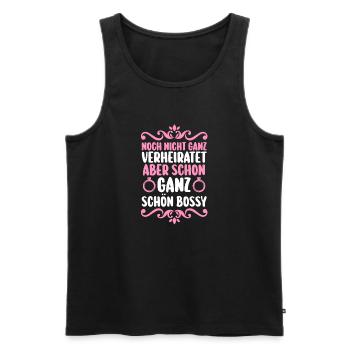 Bachelor Party Team Bride Hen Party - Men's Premium Organic Tank Top - black - Front - Michal (187cm)