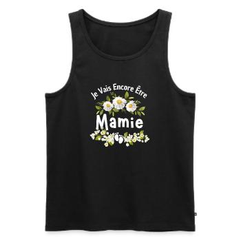 I'm still going to be a granny 2026–future grandmother - Men's Premium Organic Tank Top - black - Front - Michal (187cm)