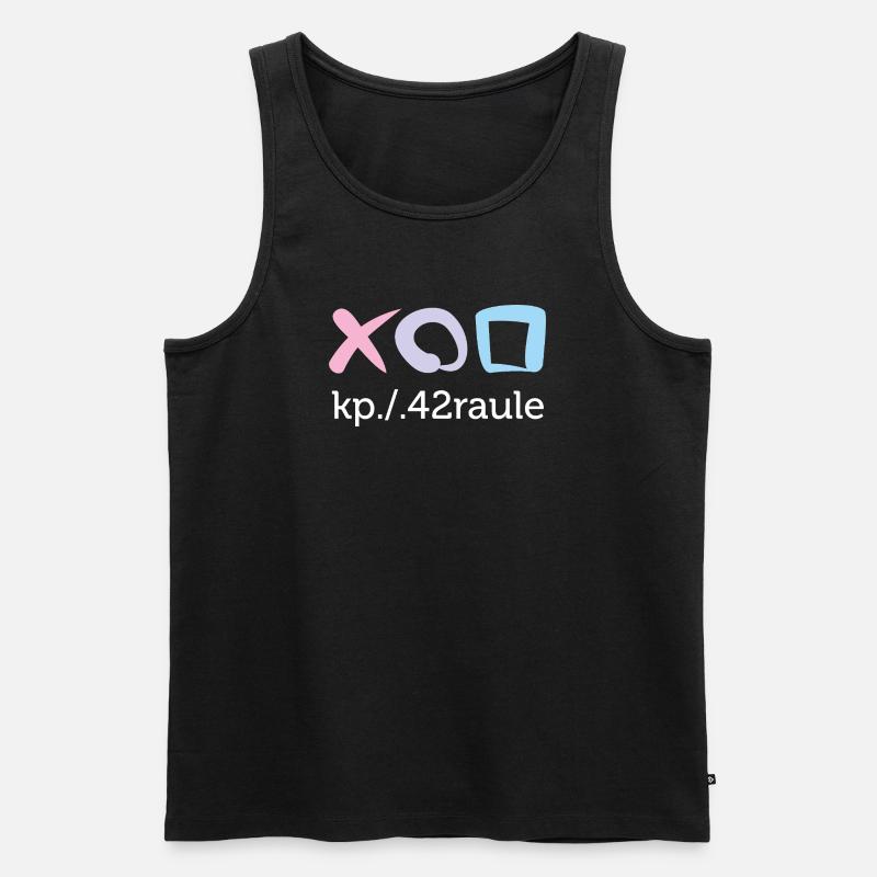 Raule - Männer Premium Bio Tank Top - Schwarz