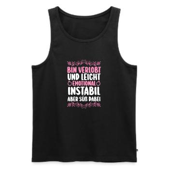 Bachelor Party Team Bride Hen Party - Men's Premium Organic Tank Top - black - Front - Michal (187cm)