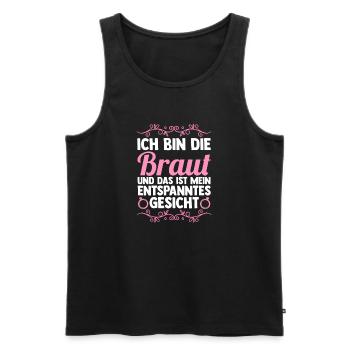 Bachelor Party Team Bride Hen Party - Men's Premium Organic Tank Top - black - Front - Michal (187cm)