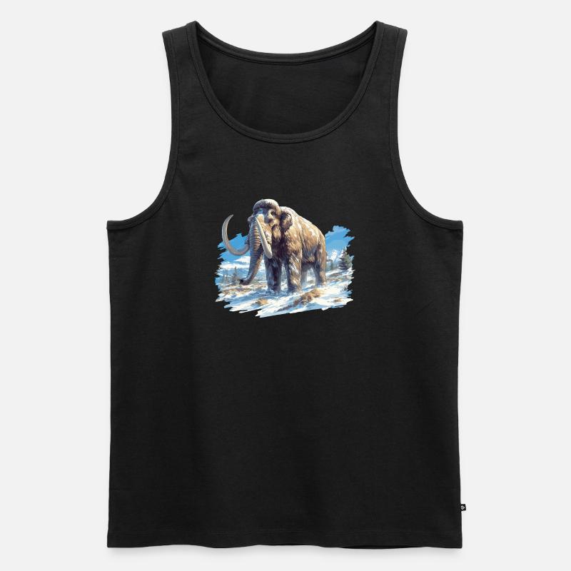 Mammuts Mammut - Männer Premium Bio Tank Top - Schwarz
