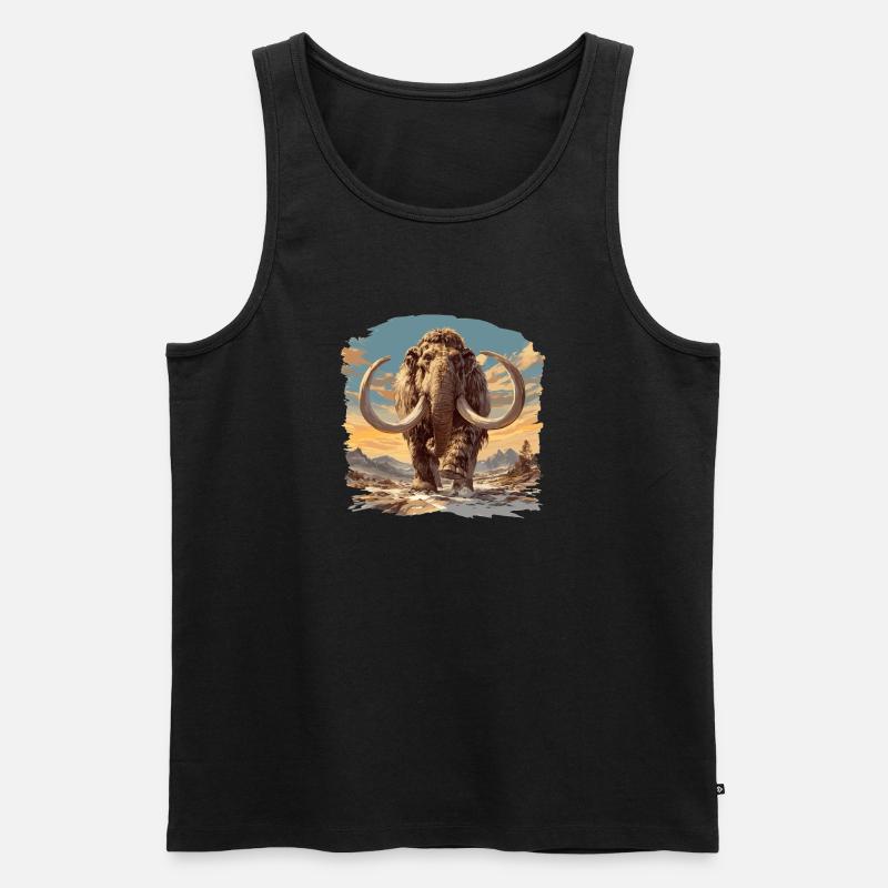 Mammuts Mammut - Männer Premium Bio Tank Top - Schwarz