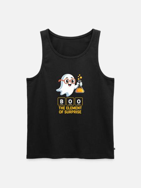 Lustige Chemie Halloween Humor - Männer Premium Bio Tank Top - Schwarz