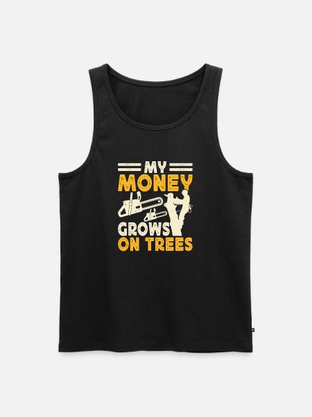 Funny Woodworker Woodworker Gift - Men's Premium Organic Tank Top - black