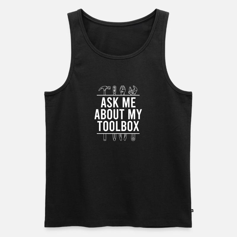Mechanical Engineering Maschinenbauer Ingenieur - Männer Premium Bio Tank Top - Schwarz