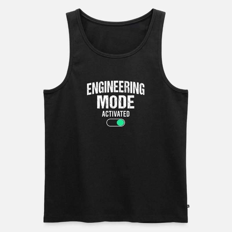 Mechanical Engineering Mechanical Engineer - Men's Premium Organic Tank Top - black