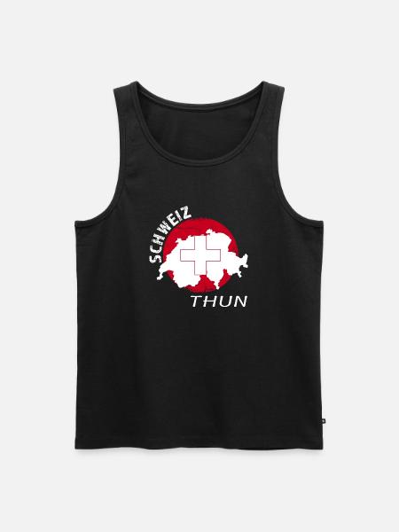 Thun - Männer Premium Bio Tank Top - Schwarz