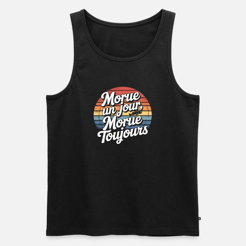 Cod One Day Always - Men's Premium Organic Tank Top - black