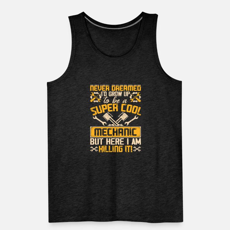 Mechanic Mechatronics Technician Screwdriver Gift Men's Premium Organic Tank Top