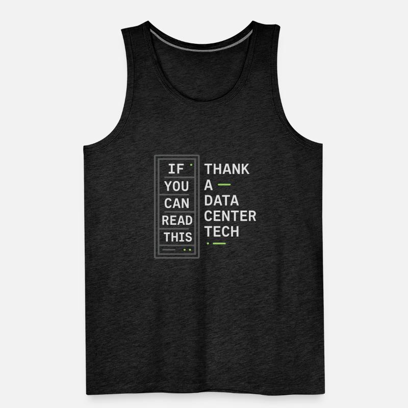 Network Infrastructure Rack and Stack Engineer Men's Premium Organic Tank Top