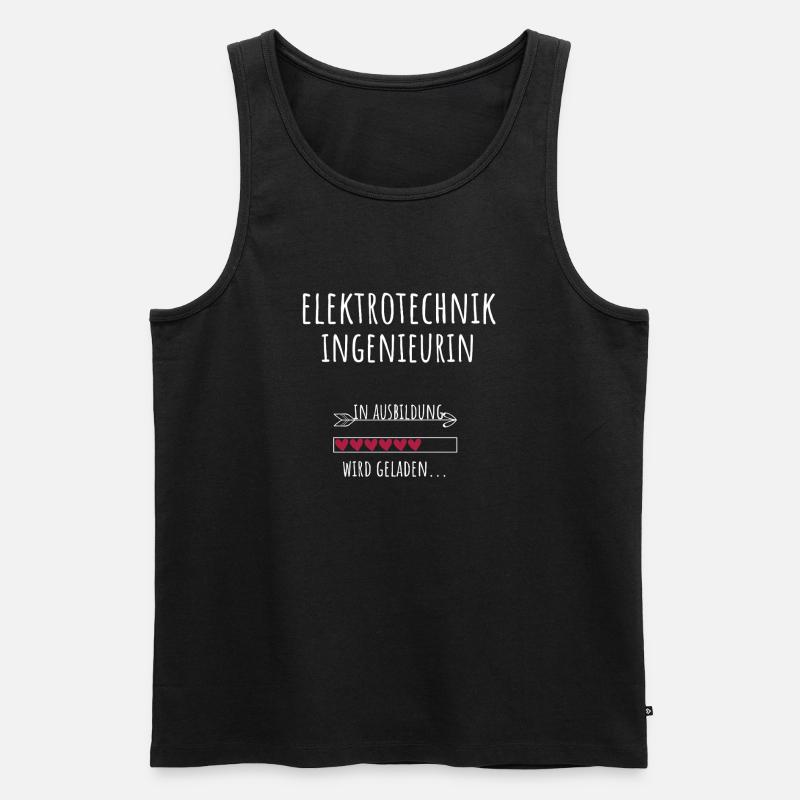 Electrical Engineer Study Gift - Men's Premium Organic Tank Top - black